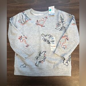 Garanimals Gray Dinosaur Sweatshirt and Sweatpants Set